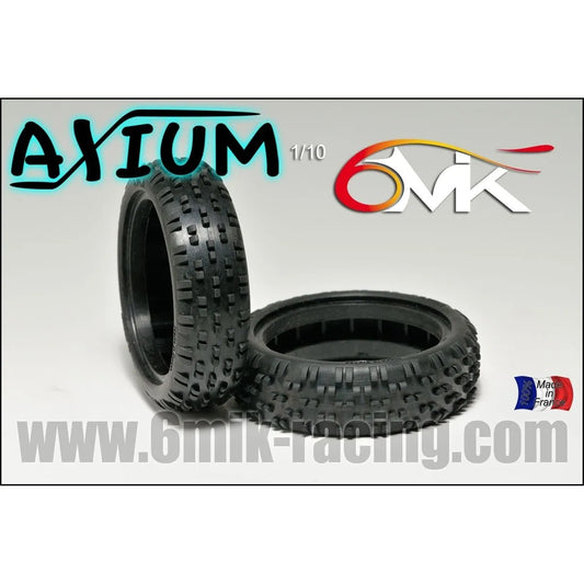 AXIUM Front 2wd Tyres - Silver compound (pair)
