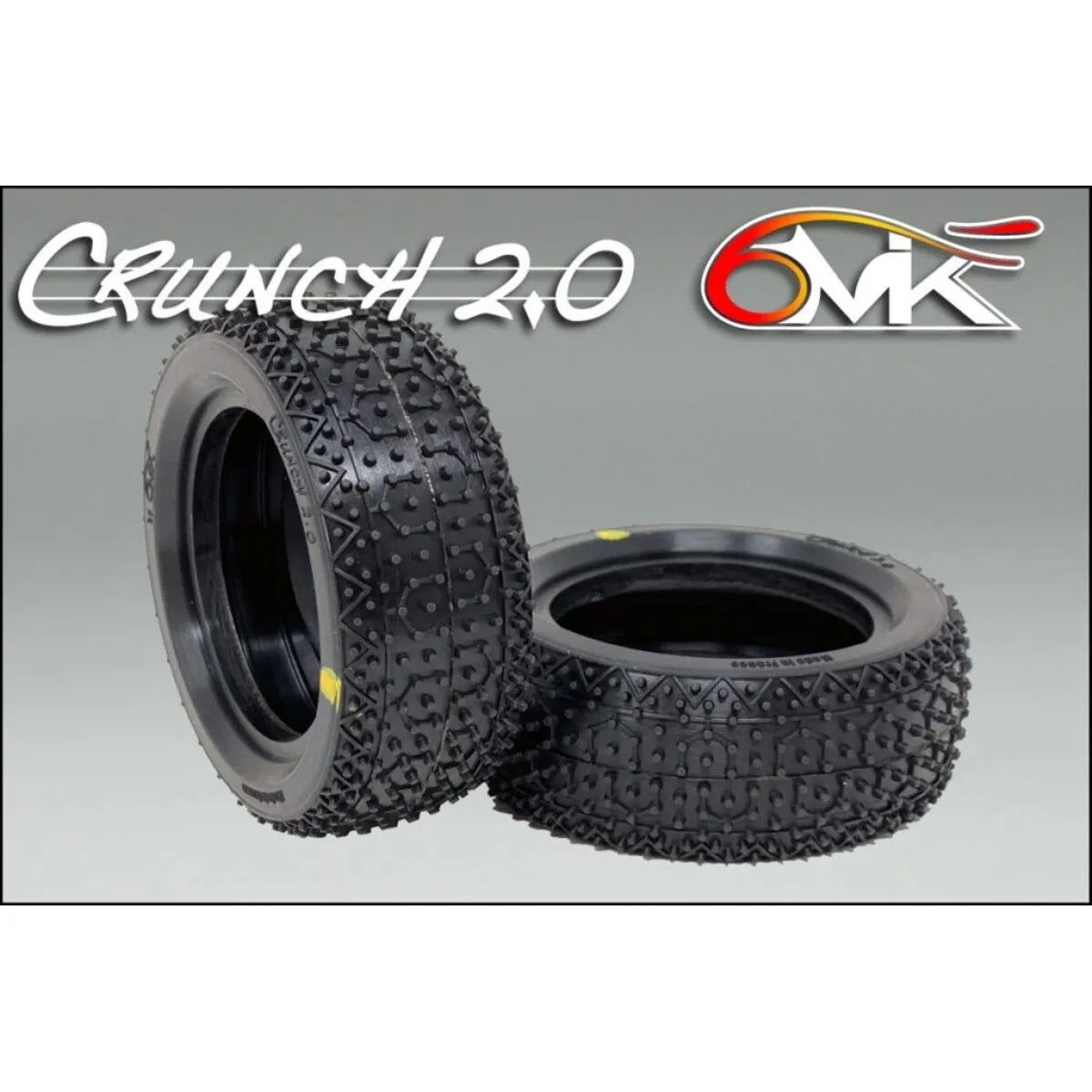 CRUNCH 2.0 Front Tyres in Blue compound + foam inserts (pair)