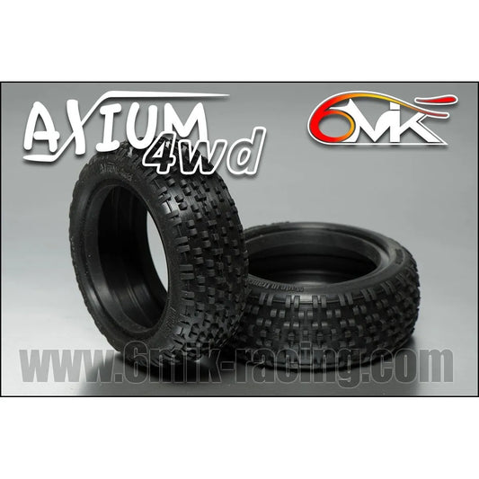AXIUM 4wd Indoor tyre - Silver Compound + foam inserts (pair)