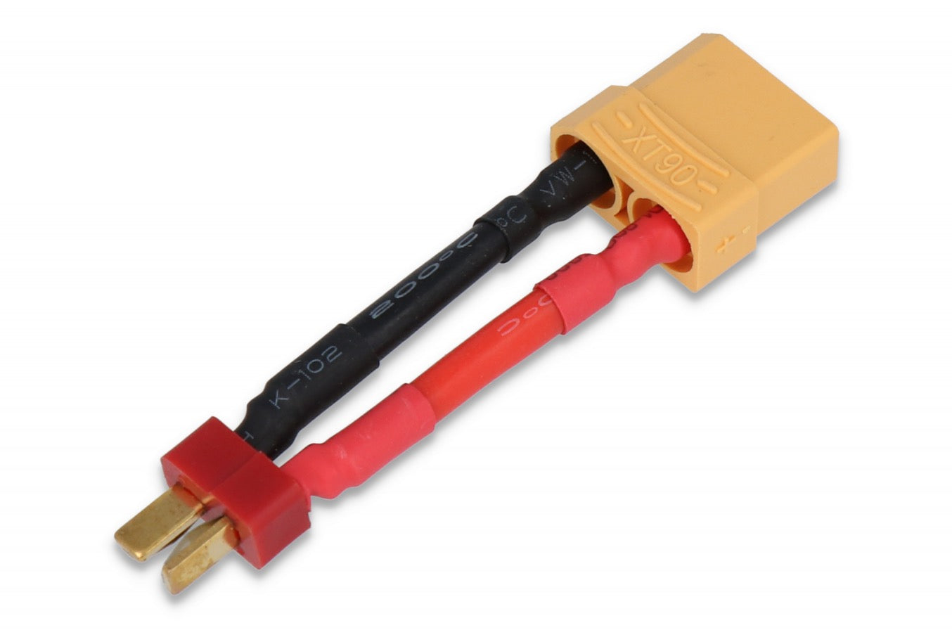 Adapter with cable T-Plug (M) - XT90 (F) 50mm