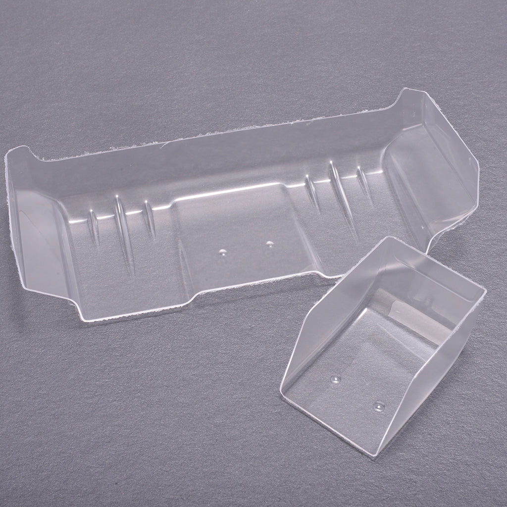 AEROX 1/10 Wide Rear Wing - 1mm Clear (2 part)