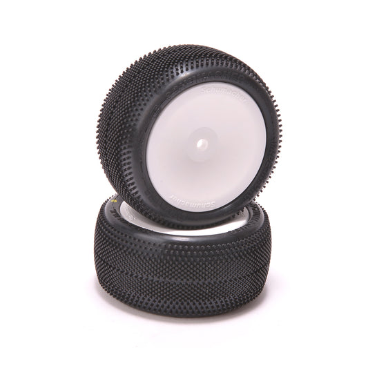 Azami 1/10 rear tyres (yellow pre-glued)