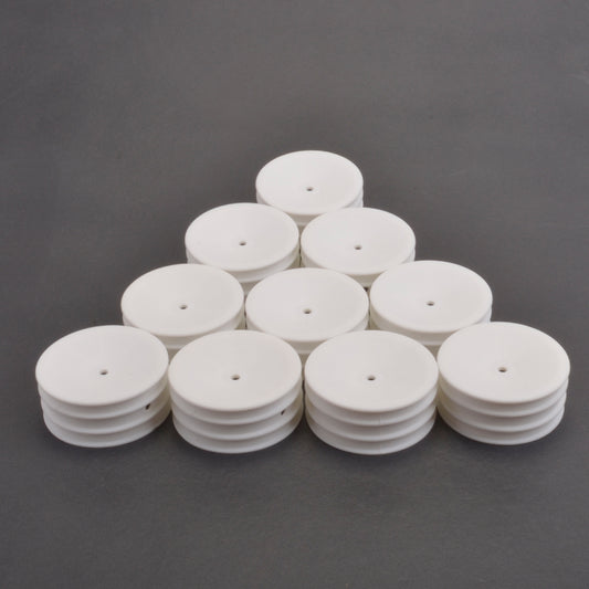 Wheel Front Med 2WD - White - 5pr