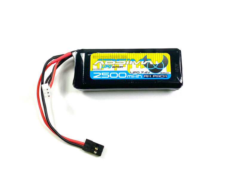 RX Lipo 2S 7,4V. 2500 SC (UNI-Plug)