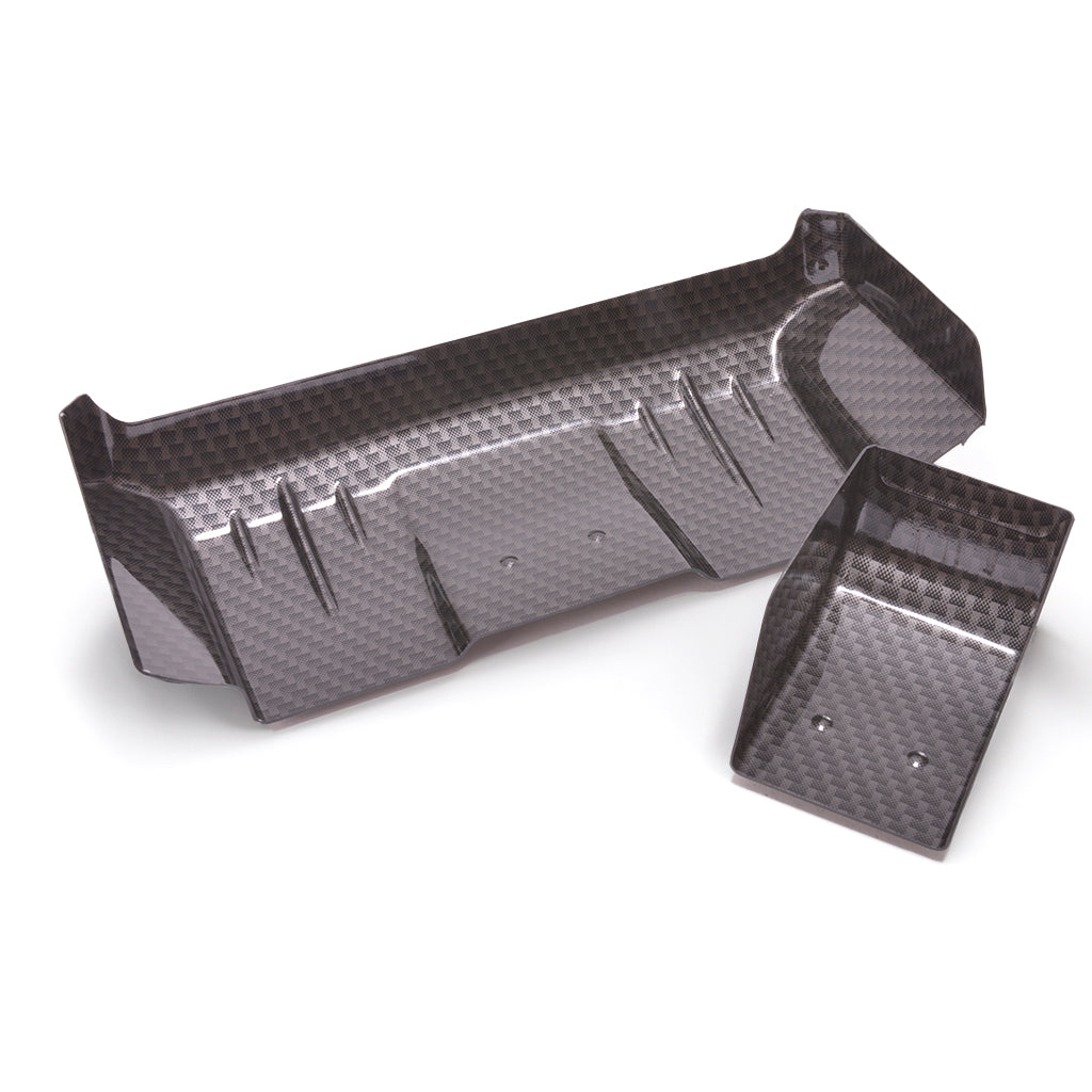 AEROX 1/10 Wide Rear Wing - 1mm C/F (2 part)