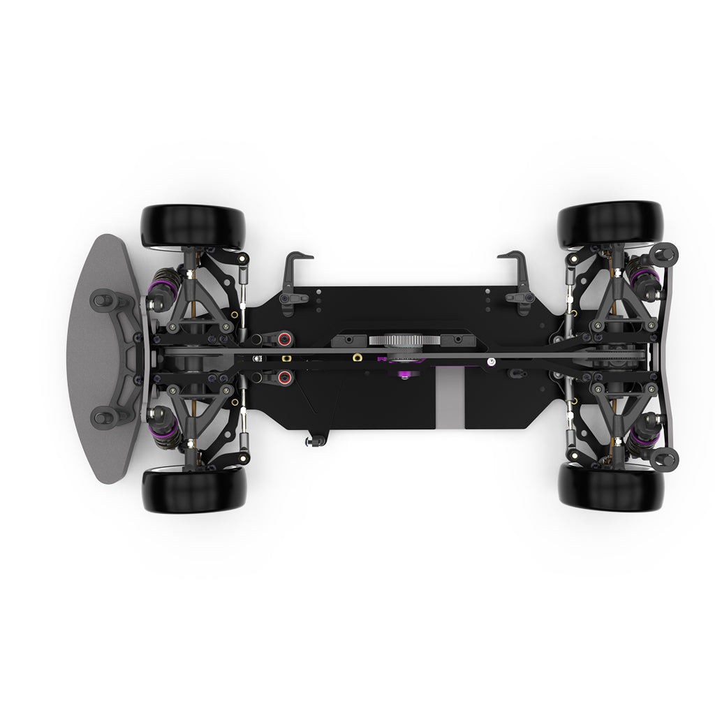 Vibe TC 4WD - 1:10 Kit - Club Racing Touring Car - chassis only