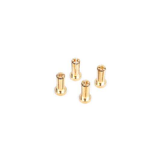 LRP 5mm Gold Connectors - 14mm Length (4 pcs)